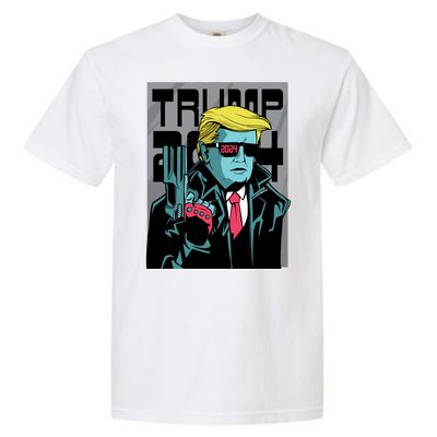 Trump 2024 Comic Cover Garment-Dyed Heavyweight T-Shirt