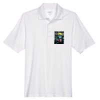 Trump 2024 Comic Cover Men's Origin Performance Pique Polo