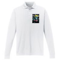 Trump 2024 Comic Cover Performance Long Sleeve Polo