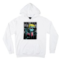 Trump 2024 Comic Cover Hoodie