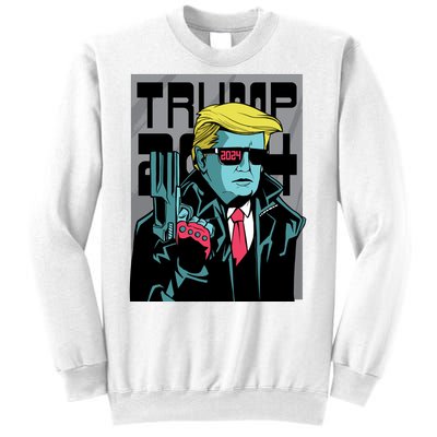 Trump 2024 Comic Cover Sweatshirt