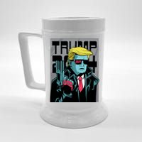 Trump 2024 Comic Cover Beer Stein