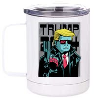 Trump 2024 Comic Cover 12 oz Stainless Steel Tumbler Cup