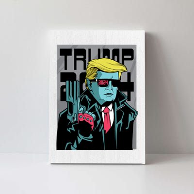 Trump 2024 Comic Cover Canvas