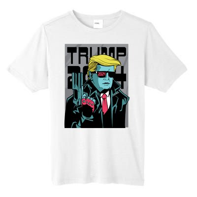 Trump 2024 Comic Cover Tall Fusion ChromaSoft Performance T-Shirt