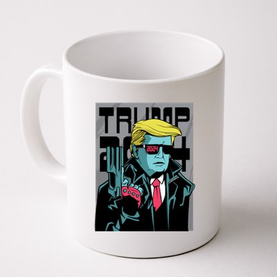 Trump 2024 Comic Cover Coffee Mug