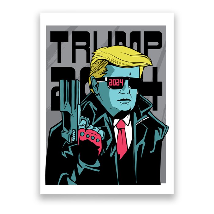 Trump 2024 Comic Cover Poster