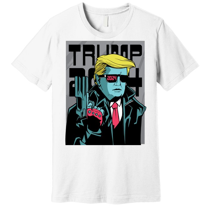 Trump 2024 Comic Cover Premium T-Shirt