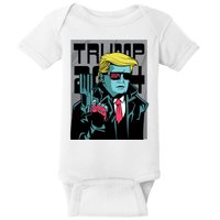 Trump 2024 Comic Cover Baby Bodysuit