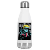 Trump 2024 Comic Cover Stainless Steel Insulated Water Bottle