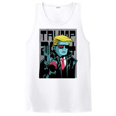 Trump 2024 Comic Cover PosiCharge Competitor Tank