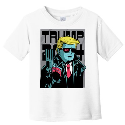 Trump 2024 Comic Cover Toddler T-Shirt