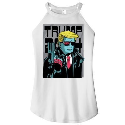 Trump 2024 Comic Cover Women's Perfect Tri Rocker Tank