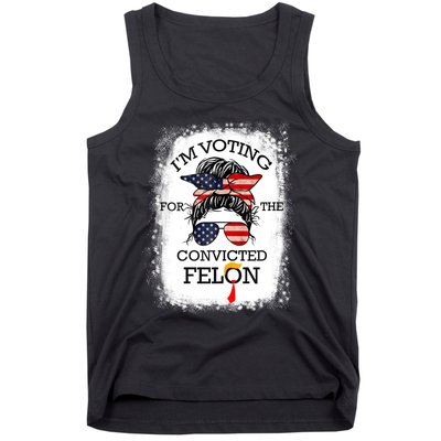 Trump 2024 Convicted Felon IM Voting Convicted Felon 2024 Tank Top