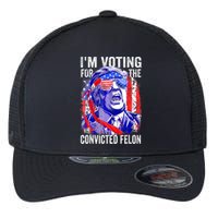 Trump 2024 Convicted Felon IM Voting Convicted Felon 2024 Flexfit Unipanel Trucker Cap