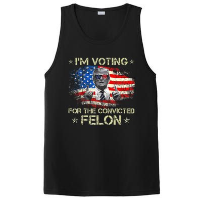 Trump 2024 Convicted Felon IM Voting Convicted Felon 2024 PosiCharge Competitor Tank