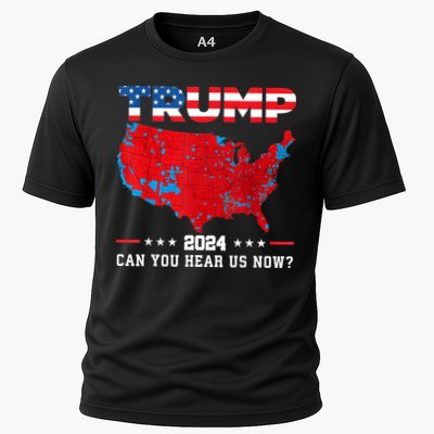 Trump 2024 Can You Hear Us Now Map Of 2024 Election Results Performance Shirt