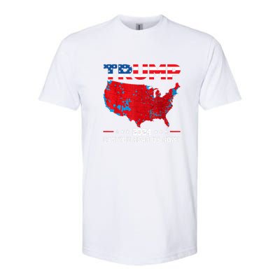 Trump 2024 Can You Hear Us Now Map Of 2024 Election Results Softstyle CVC T-Shirt