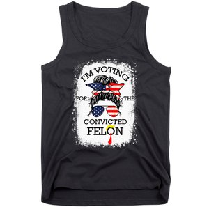 Trump 2024 Convicted Felon IM Voting Convicted Felon 2024 Tank Top