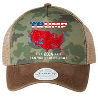 Trump 2024 Can You Hear Us Now Map Of 2024 Election Results Legacy Tie Dye Trucker Hat