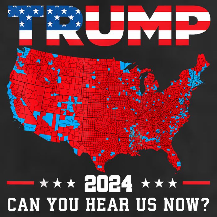 Trump 2024 Can You Hear Us Now Map Of 2024 Election Results Cool Comfort Performance Bucket Hat