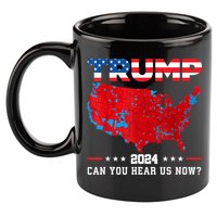 Trump 2024 Can You Hear Us Now Map Of 2024 Election Results 11oz C Handle Ceramic Mug