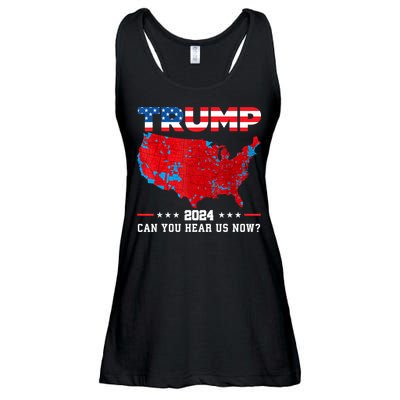 Trump 2024 Can You Hear Us Now Map Of 2024 Election Results Ladies Essential Flowy Tank