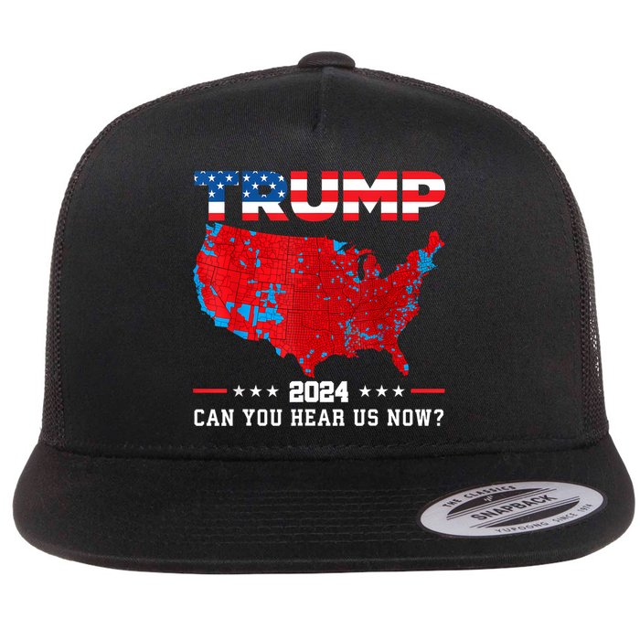 Trump 2024 Can You Hear Us Now Map Of 2024 Election Results Flatbill Hat