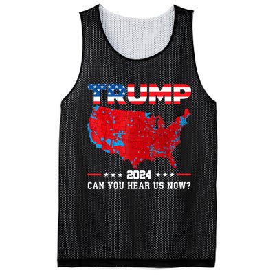 Trump 2024 Can You Hear Us Now Map Of 2024 Election Results Mesh Reversible Basketball Jersey Tank