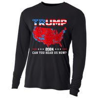 Trump 2024 Can You Hear Us Now Map Of 2024 Election Results Cooling Performance Long Sleeve Crew