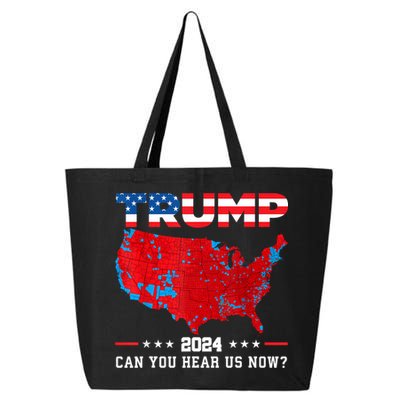 Trump 2024 Can You Hear Us Now Map Of 2024 Election Results 25L Jumbo Tote