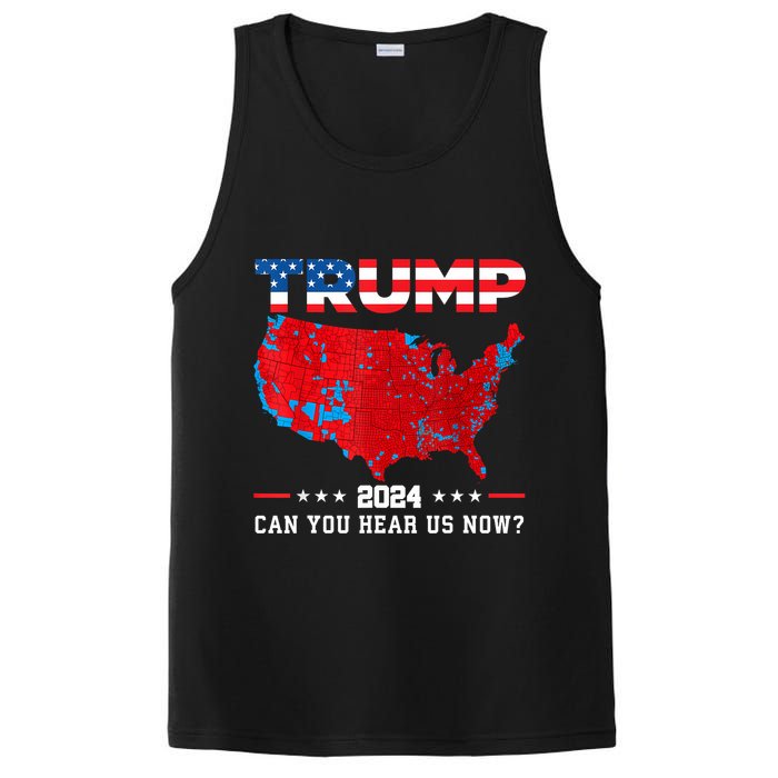 Trump 2024 Can You Hear Us Now Map Of 2024 Election Results PosiCharge Competitor Tank