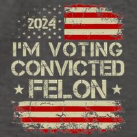 Trump 2024 Convicted Felon IM Voting Convicted Felon 2024 Vector Backpack