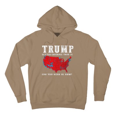 Trump 2024 Can You Hear Us Now Map Of 2024 Election Results Hoodie