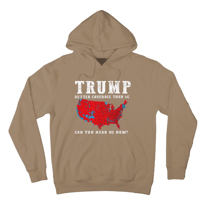 Trump 2024 Can You Hear Us Now Map Of 2024 Election Results Hoodie