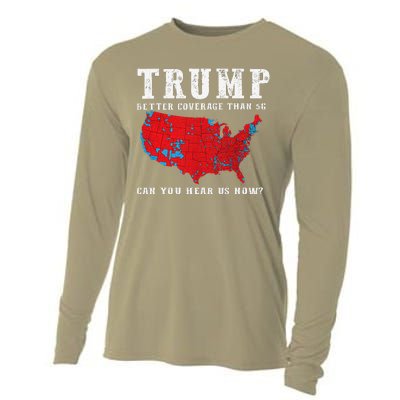 Trump 2024 Can You Hear Us Now Map Of 2024 Election Results Cooling Performance Long Sleeve Crew