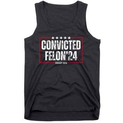 Trump 2024 Convicted Felon Tank Top