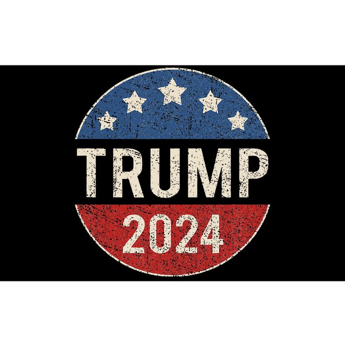 Trump 2024 Campaign Button Re Elect President Trump Bumper Sticker