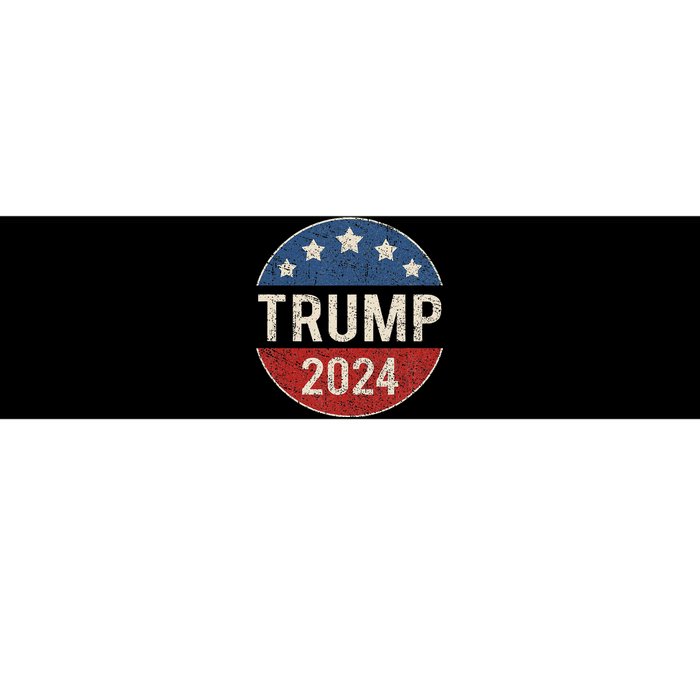 Trump 2024 Campaign Button Re Elect President Trump Bumper Sticker