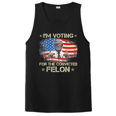 Trump 2024 Convicted Felon IM Voting Convicted Felon 2024 PosiCharge Competitor Tank