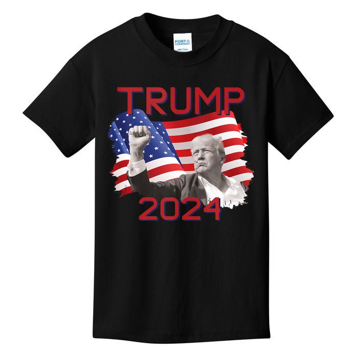 Trump 2024 Campaign Kids T-Shirt