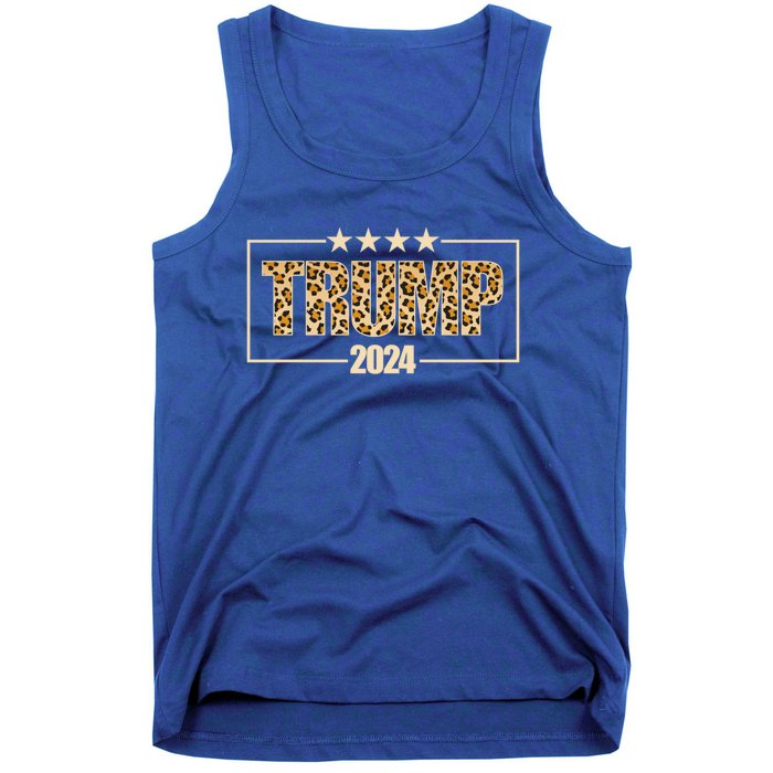 Trump 2024 Cheetah Funny Gift Tank Top