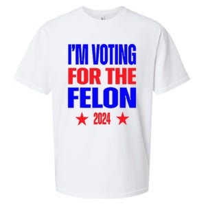 Trump 2024 Convicted Felon IM Voting Convicted Felon 2024 Sueded Cloud Jersey T-Shirt