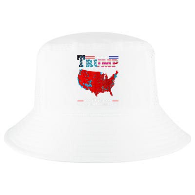 Trump 2024 Can You Hear Us Now Map Of 2024 Cool Comfort Performance Bucket Hat