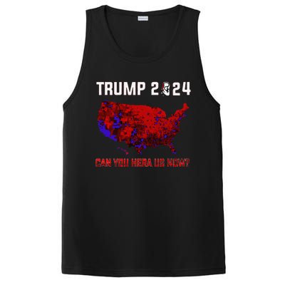 Trump 2024 Can You Hear Us Now Map Of 2024 Election Results PosiCharge Competitor Tank