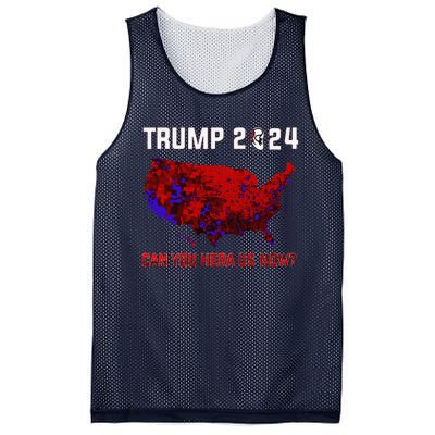 Trump 2024 Can You Hear Us Now Map Of 2024 Election Results Mesh Reversible Basketball Jersey Tank