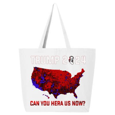 Trump 2024 Can You Hear Us Now Map Of 2024 Election Results 25L Jumbo Tote