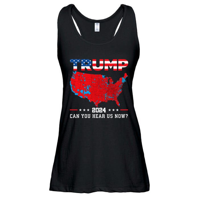 Trump 2024 Can You Hear Us Now Map Of 2024 Election Results Ladies Essential Flowy Tank