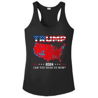 Trump 2024 Can You Hear Us Now Map Of 2024 Election Results Ladies PosiCharge Competitor Racerback Tank