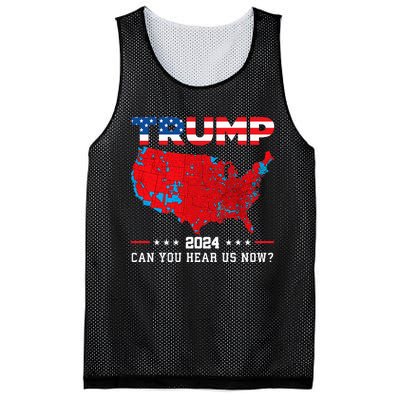 Trump 2024 Can You Hear Us Now Map Of 2024 Election Results Mesh Reversible Basketball Jersey Tank